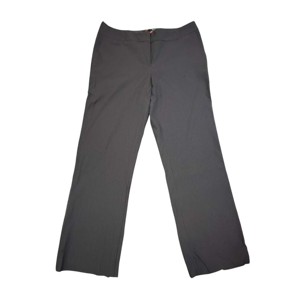 Kellie Tapemeasure Women's Black Pinstripe Dress Pants Size 10